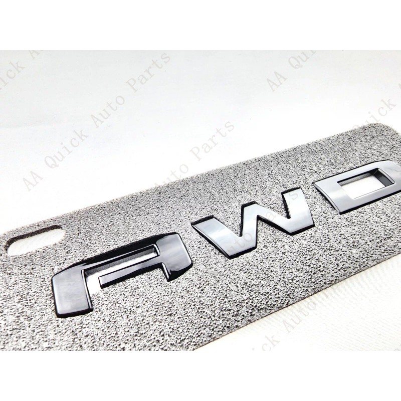 GMC 6PC Gloss Black Door Rear Tailgate Acadia SLT AWD