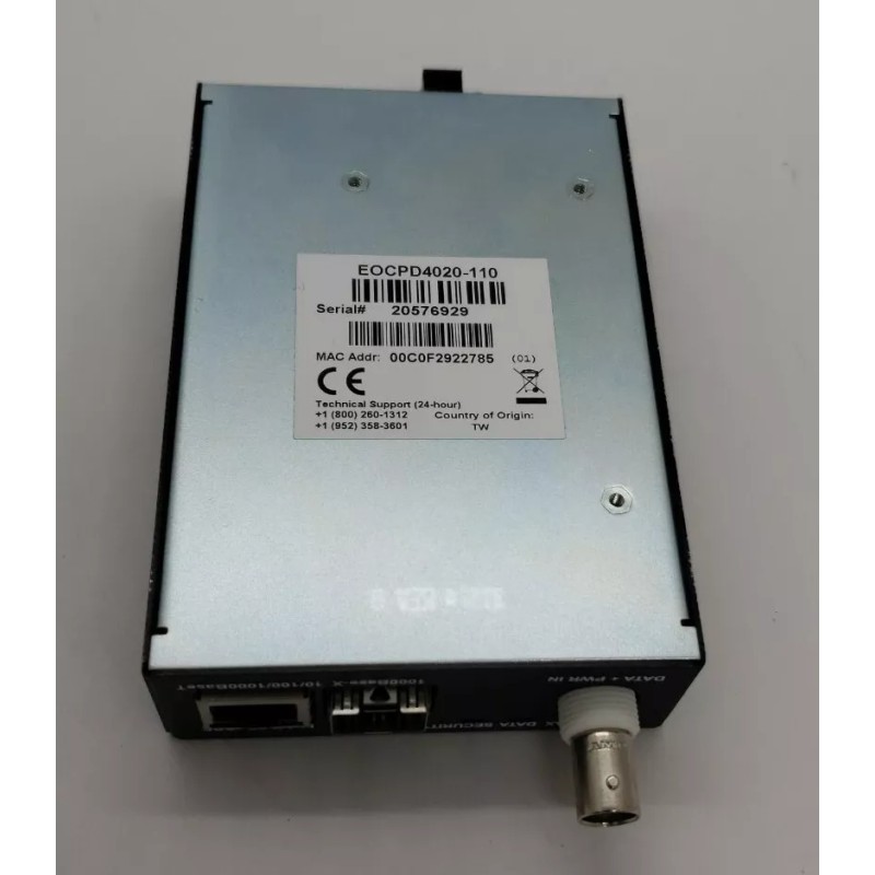 NEW Transition Ethernet Over Coax Network Extender Media Converter EOCPD4020-110