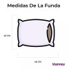 Vianney Juego Sábanas Matrimonial Simples Viasoft Gris Basic Vianney