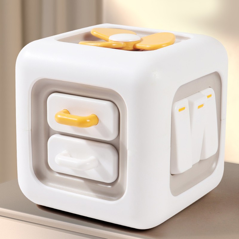 6 Sided Busy Ball Toy Drawer Switch Rotating Knob Hexahedral