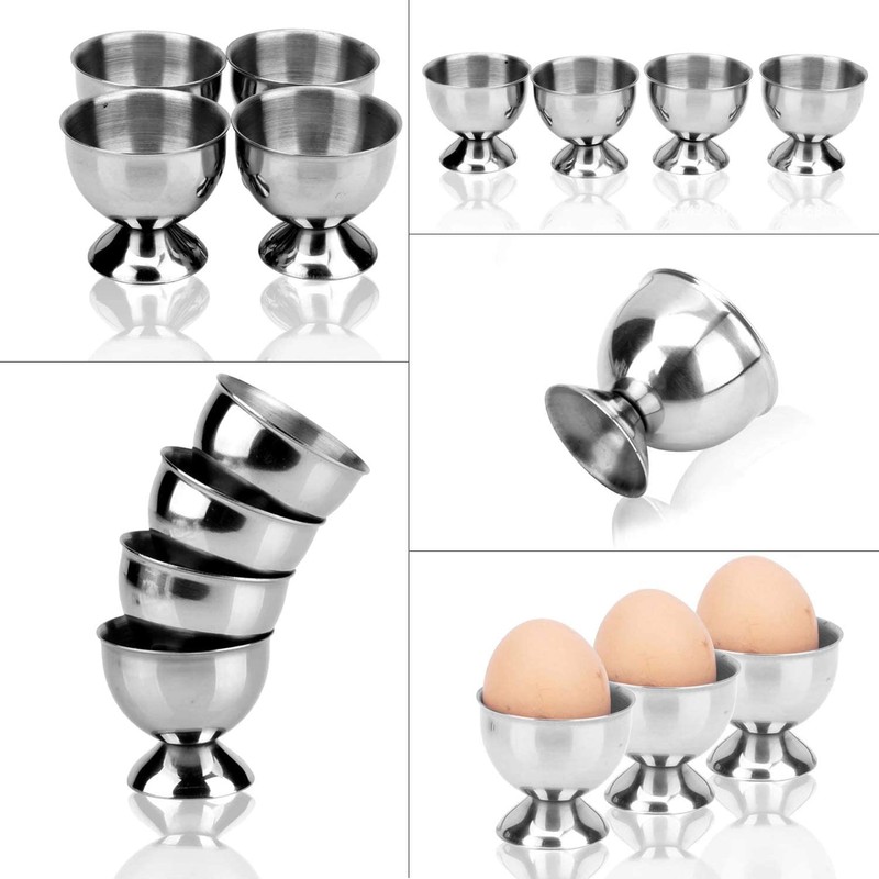 Binnan Set of 4 Egg Cups, Soft Boiled Egg Cup