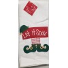 Nidico Set of 2 Same Thin Flour Sack Towels (15"x25")