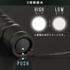 Iris Ohyama LWK-200Z LED Flashlight, Handy Light, Zoom Function, 200