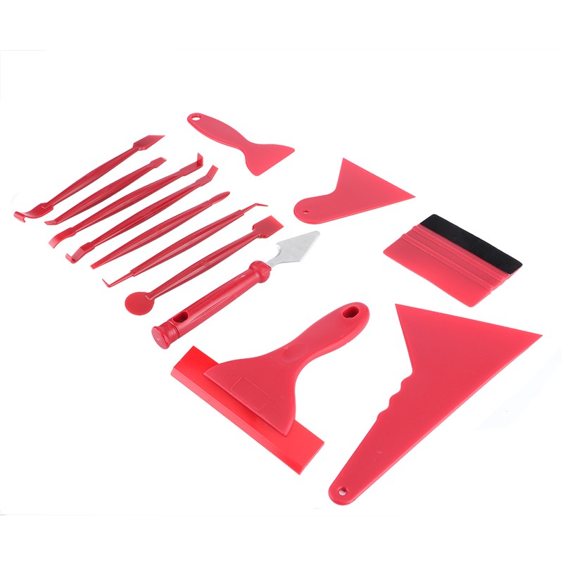 13Pcs/Set Car Wrapping Tool Truck Window Tint Squeegee Scraper