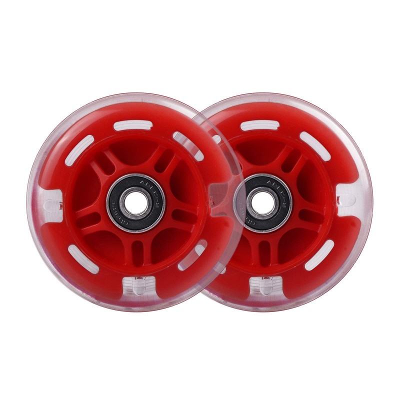 Wheelgoo 120mm 80mm Led Light Up Scooter Replacement Wheels -