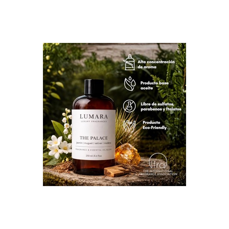 LUMARA | Esencia ambiental aroma Palacio para difusor profesional |
