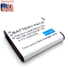 Unbranded D-Li92 Battery For Pentax Optio I-10 I10 Optio RZ10 Optio RZ18 X70 X-70 Camera !