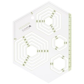 Clover piece template hexagon 57 – 995 