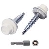 SKIR'CO Pack of 25 Roofing Screws 4.8 x 25 mm