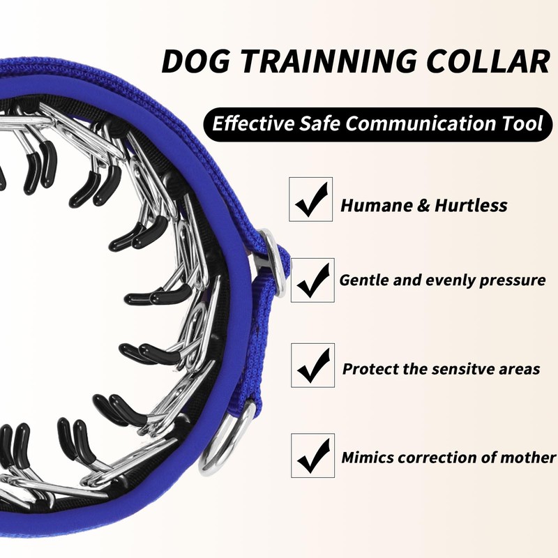 Martingale No Pull Dog Collar for Large Medium Small Dogs,