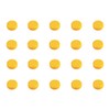 MAUL 15 mm 0.17 Kg Maulpro Round Magnet for Whiteboards - Yellow (Pack of 20)