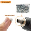 #8 x 1/2" Self-Tapping Gutter Screws White Painted Hex Head