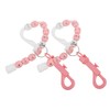 WOONEKY Beaded Golf Stroke Tracker Bracelet for Women Portable Lightweight