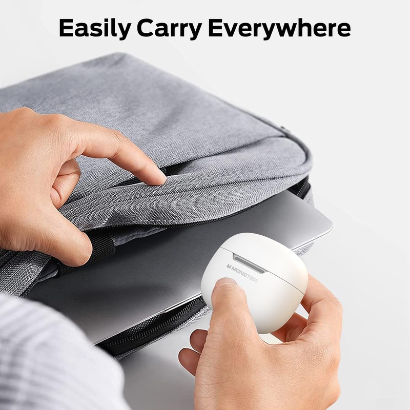 Monster Bluetooth Headphone White