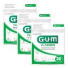90 Flossers Hilo Dental Orqueta 1cm Gum 3 Packs De