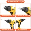 FIHODONE Drill Chuck with 10 x 0.8-3.0 mm Drill Set,