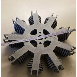 Unbranded radial engine 9 cylinder dummy model rc airplane model  7”