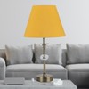Set of 2 Ochre Fabric Table Lamp Shades, Lampshade for