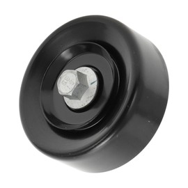 Motoforti Drive Belt Idler Pulley for Hyundai Santafe 2009-2020 Serpentine Tensioner Pulley Idler with Bolt Washer No.252872F000 Steel Black 1 Pcs