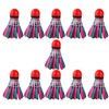 11Pcs/Lot Durable Colorful Badminton Balls Shuttlecocks Sports Training Accessory