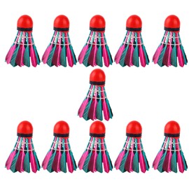 11Pcs/Lot Durable Colorful Badminton Balls Shuttlecocks Sports Training Accessory