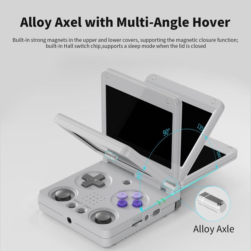RG 34XXSP Retro Handheld Game Console Linux 3.4 inch IPS