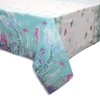 Unique Party Underwater Mermaid Rectangular Plastic Table Cover | 1