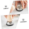 Ipetboom Stainless Steel Egg Pricker Tool Kitchen Egg Holder for
