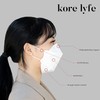[10 PCS] 25% LARGER KF94 Face Mask - X-LARGE WHITE