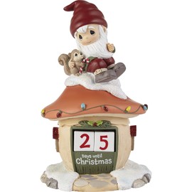 Precious Moments Countdown Calendar | Gnome Sweet Gnome For The Holidays | Resin Countdown Calendar | Whimsical Holiday Decorations & Gift | Hand-Painted