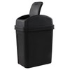 Idotry 1.8 Gallon / 7 Liter Plastic Trash Can, Small