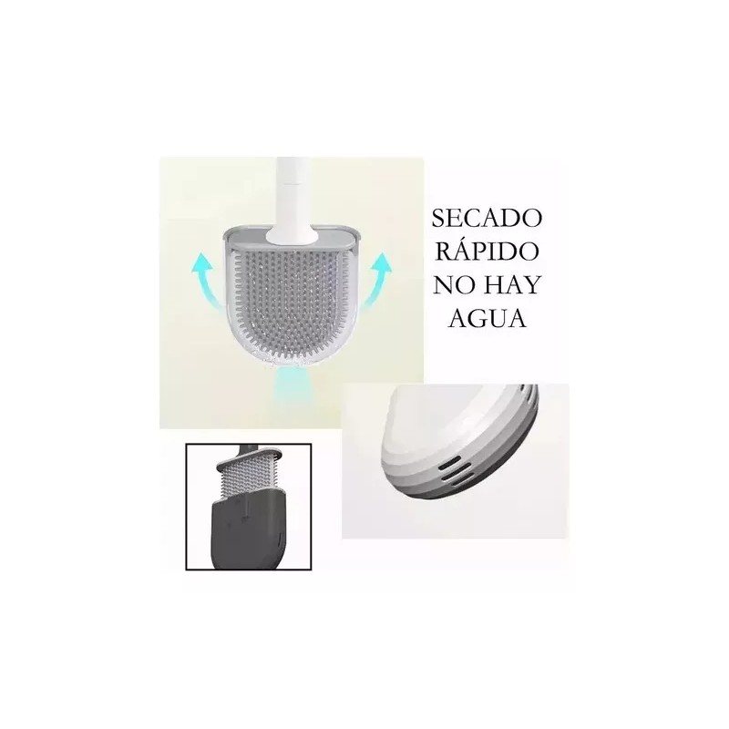 Mafab Limpieza De Inodoro Piedra Pómez Cepillo Baños Con Guantes