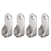 sourcing map Oval Closet Rod End Supports, Fit Rod Dia