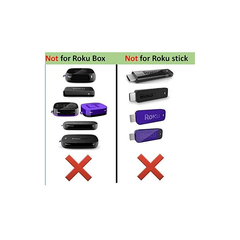 Replacement Remote Compatible with All TCL Roku TV - No