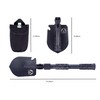 Zamper Folding Spade Multifunctional Tool Compact Camping Outdoor & Survival