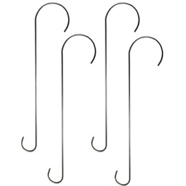 4-Pack of Squirrel Stopper Stainless Steel Branch S Hook 23"