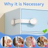 SAFELON 6 PCS Child Safety Locks, Cupboards Straps Locks, Baby