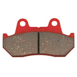 Daytona Motorcycle Brake Pads Red Pads (Semi-Metal Pads) CB750FB/FC (81-82) CBX750F (83-87) NS400R (85-87) GB250 (84-89) Fusion (86-92), For Front Use, 79777 No: 2