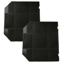 vhbw 2 x activated carbon filters compatible with AEG DL8590M, DL8560-M, DL8590-M, DK6393-M, DL8510-M cooker hood - 26.5 x 23.7 x 1.6 cm