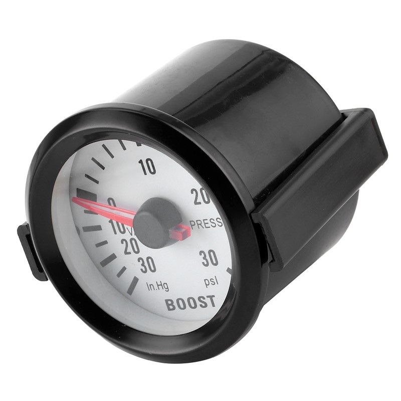 Universal Boost Pointer Gauge Vacuum Pressure Meter 0‑30PSI 12V Blue