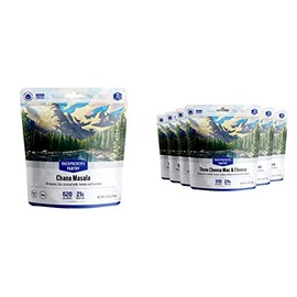 Backpacker's Pantry Chana Masala - Freeze Dried Backpacking & Camping Food - Emergency Food - 21 Grams of Protein&Backpacker's Pantry Three Cheese Mac & Cheese - Freeze Dried Backpacking, Camping Food