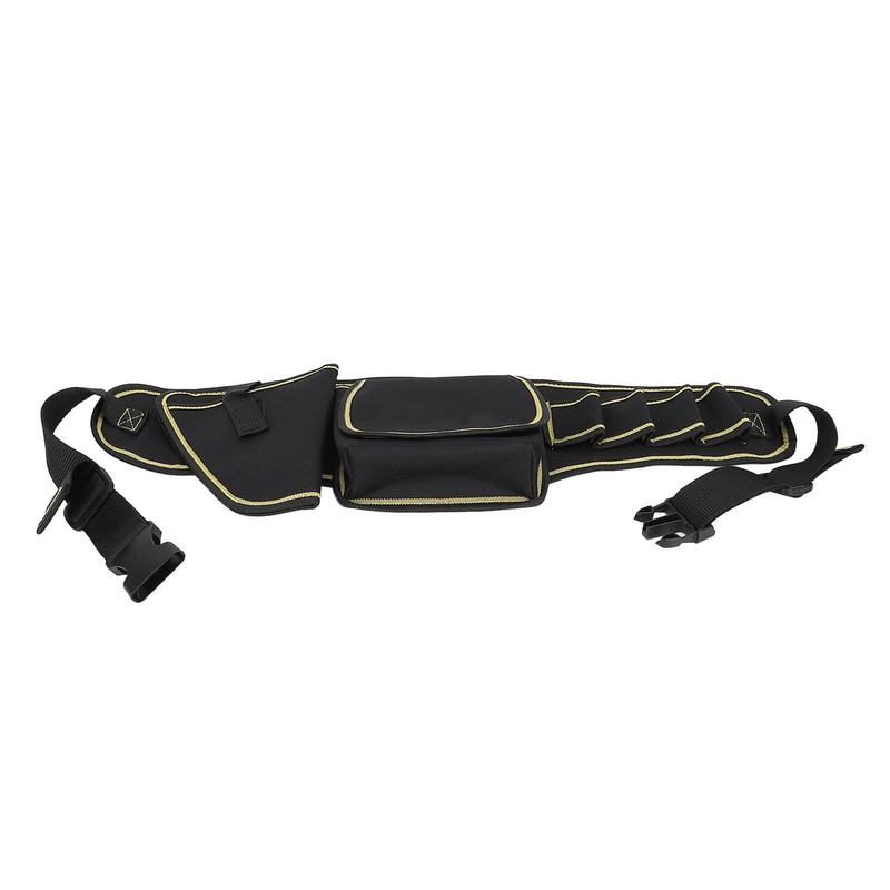 Side Tool Belt Pouch Canvas Multifunctional Waterproof 30kg Load Capacity