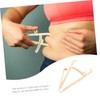 Healeved 2pcs Fat Caliper Measuring Device for Accurate Measurement and
