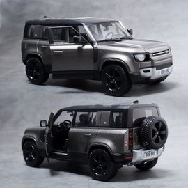 Brago 1:24 Land Rover Defender 2022 Grey Diecast Model Car / 브라고 1:24 렌드로버 디펜더 2022 그레이 다이캐스트 모형 자동차