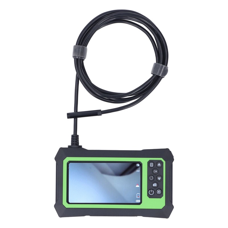 Endoscope Camera IP67 Waterproof 4.3in 8mm Lens 1080P Bending Borescope