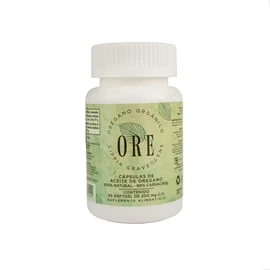ORE Suplemento en Cápsulas de Aceite de Orégano 65 pzas | 200mg c/u | 80% Carvacrol | Inmunidad Natural | Sin Gluten, Veganas