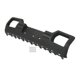 labwork Front Bumper Skid Plate Lower Cover Black Replacement for Sierra 1500 2014 2015 22902312 GM1053100