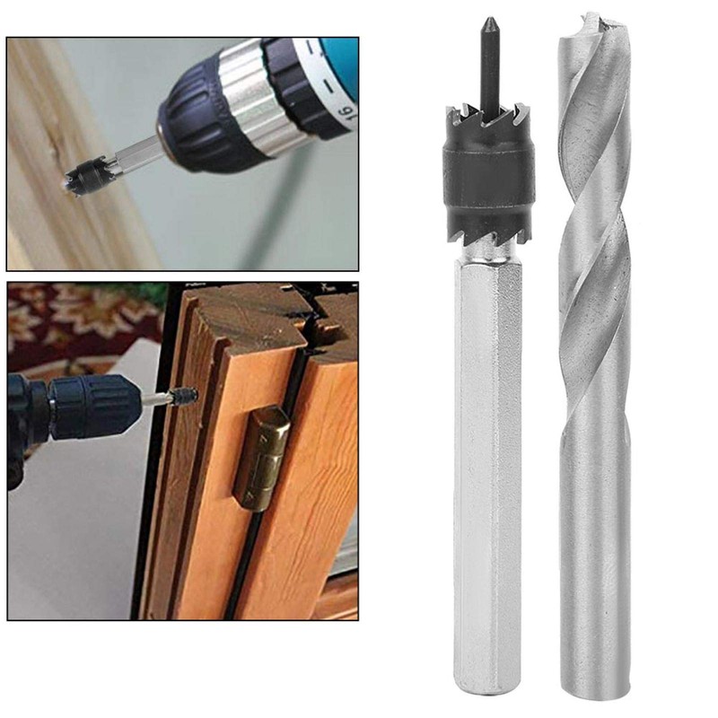 9Pcs Spot Weld Cutter Set, 3/8" Double Sided HSS High