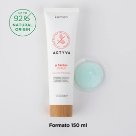 Kemon - Actyva P Factor Scalp, Regenerating and Soothing Hair Care with Almond Oil and Aloe Vera - 150 ml