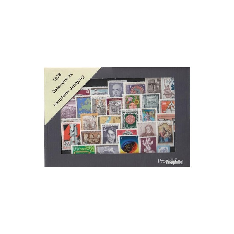 Austria 1978 Complete Volume in clean Conservation (Stamps for collectors)